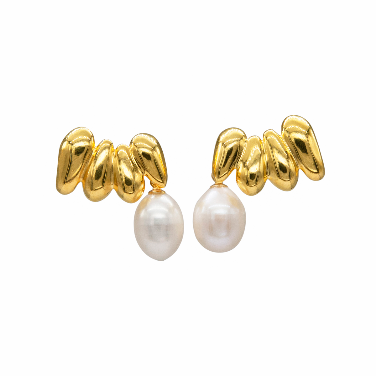 Bubbly Pearl Earrings