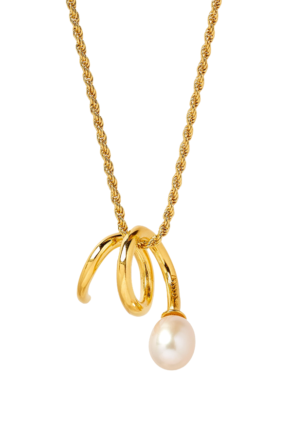 Swirl Pearl Necklace Swirl Pearl Necklace