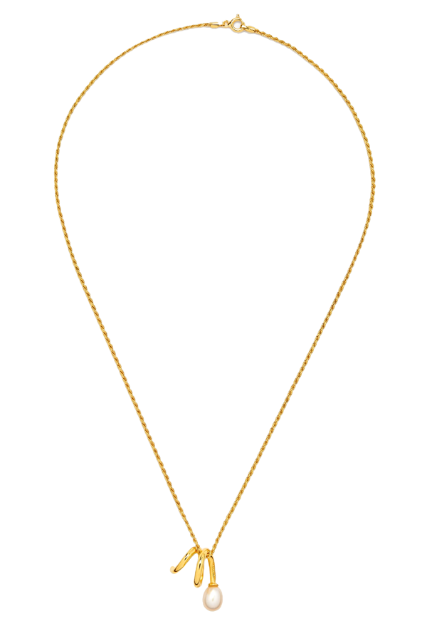 Swirl Pearl Necklace Swirl Pearl Necklace