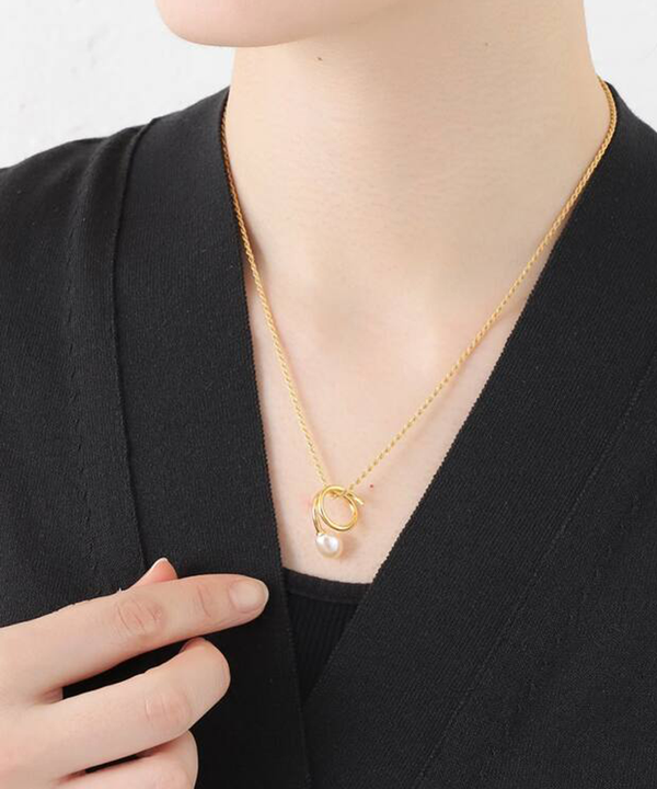 Swirl Pearl Necklace Swirl Pearl Necklace