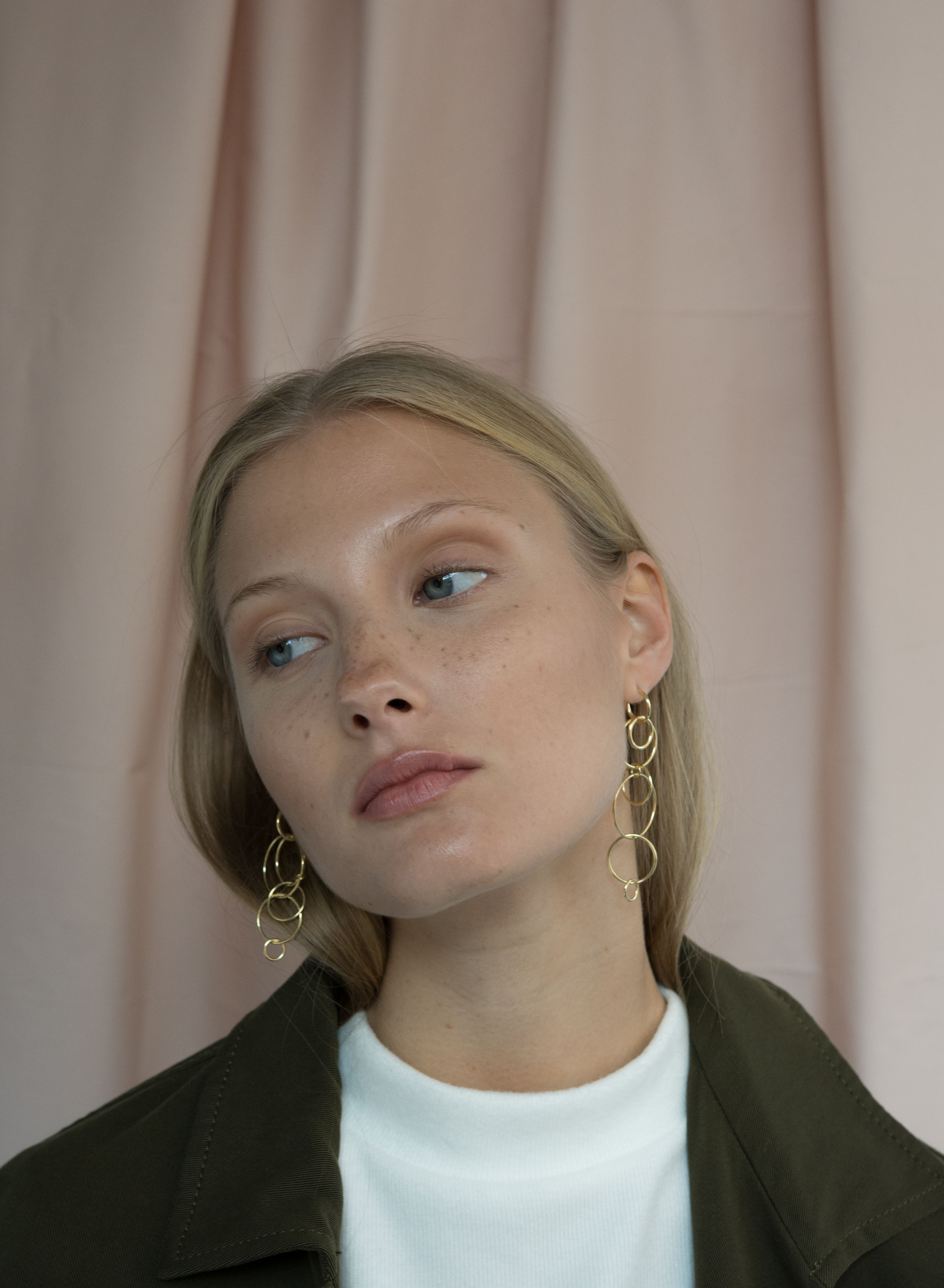 Download Layered hoop earrings